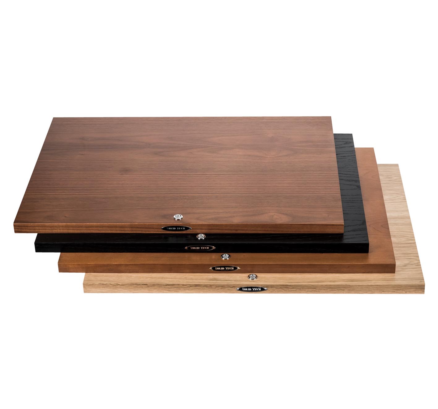 Hybrid Wood Turntable Shelf-image