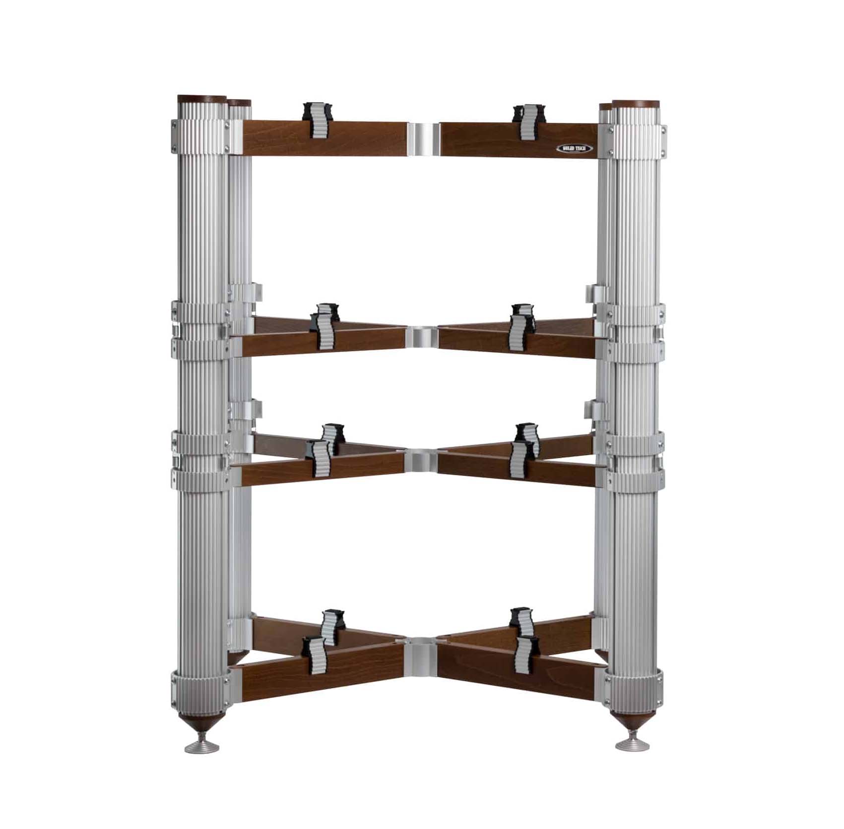 Rack of Silence 4 Reference in Silver and Walnut stained beech-image
